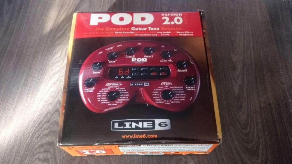 The Line 6 POD 2.0 in nieuw staat., Muziek en Instrumenten, Effecten, Ophalen, Zo goed als nieuw, Delay of Echo