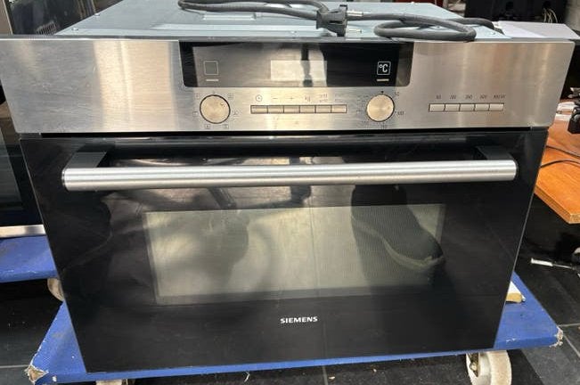 Siemens inbouw combimagnetron HB84H501/36, Gebruikt, Siemens, Ophalen of Verzenden, Combi-oven