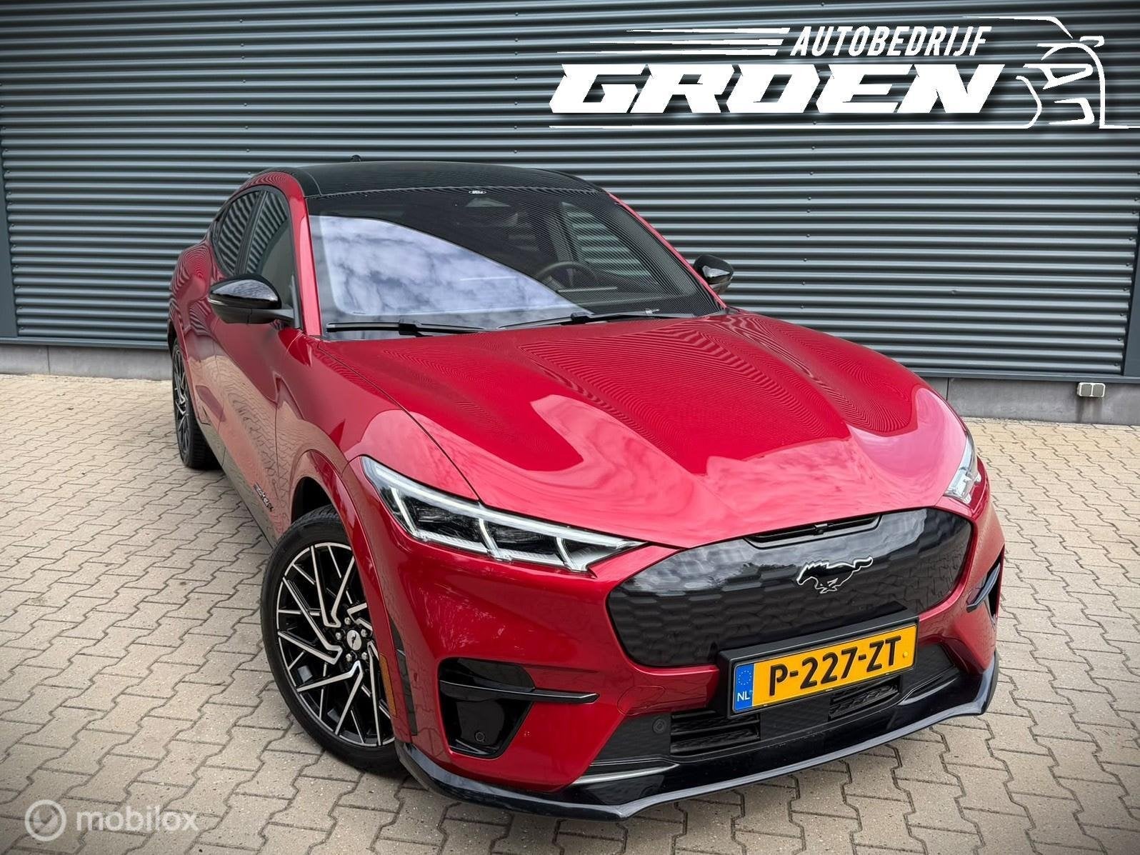 Ford Mustang Mach-E GT AWD 98 kWh GT |SOH94%|PANO|CARPLAY, Auto's, Gebruikt, 750 kg, 2248 kg, Origineel Nederlands