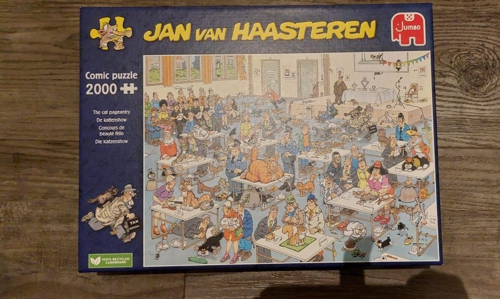 van Haasteren 2000 puzzel, Hobby en Vrije tijd, Denksport en Puzzels, Ophalen, Meer dan 1500 stukjes, Zo goed als nieuw, Legpuzzel