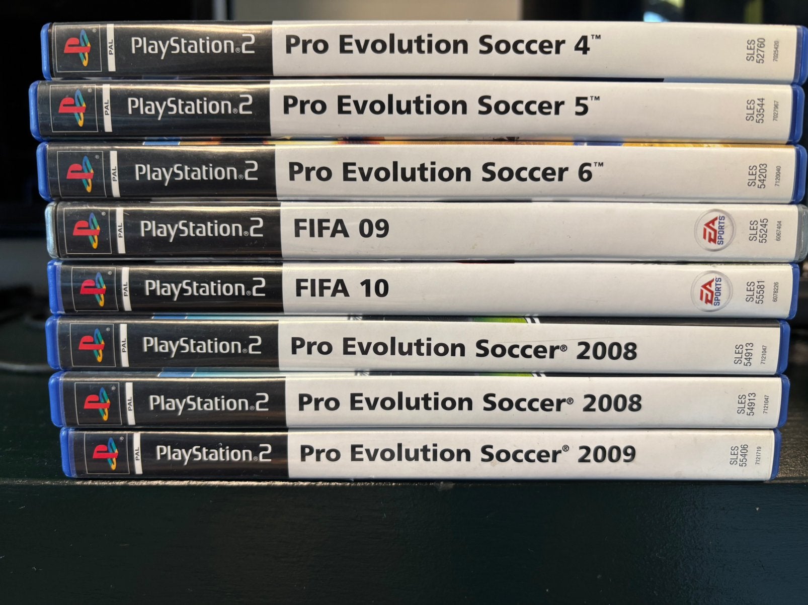 7x PlayStation 2 voetbalgames – PES & FIFA – PS2, Gebruikt, Ophalen of Verzenden, Sport, 3 spelers of meer