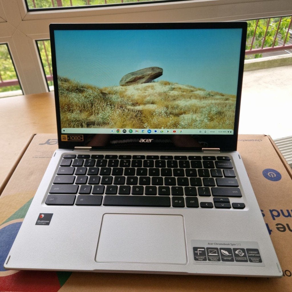 Acer Chromebook Spin 513 Met Touchscreen, 4 GB of minder, 64 GB, Touchscreen, Ophalen of Verzenden