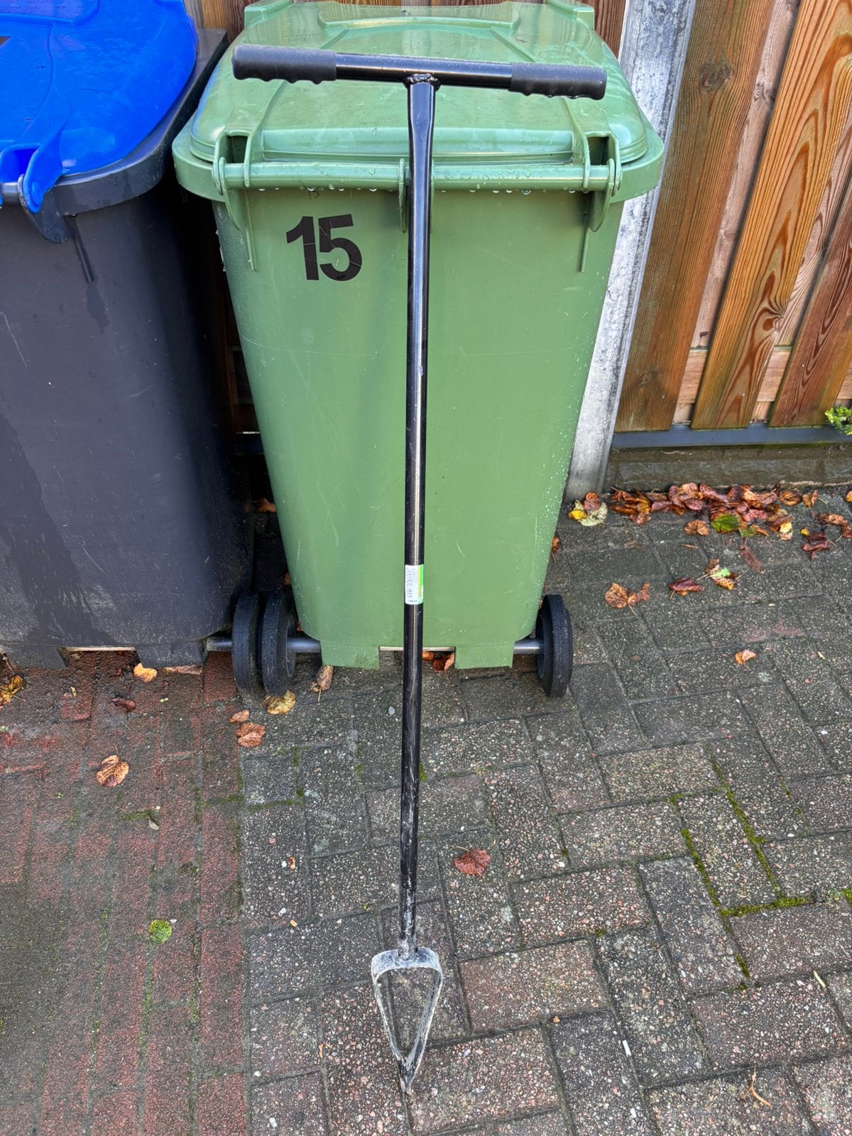 Grondboor 90 mm. Zwart, Tuin en Terras, Ophalen, Zo goed als nieuw, Grondboor