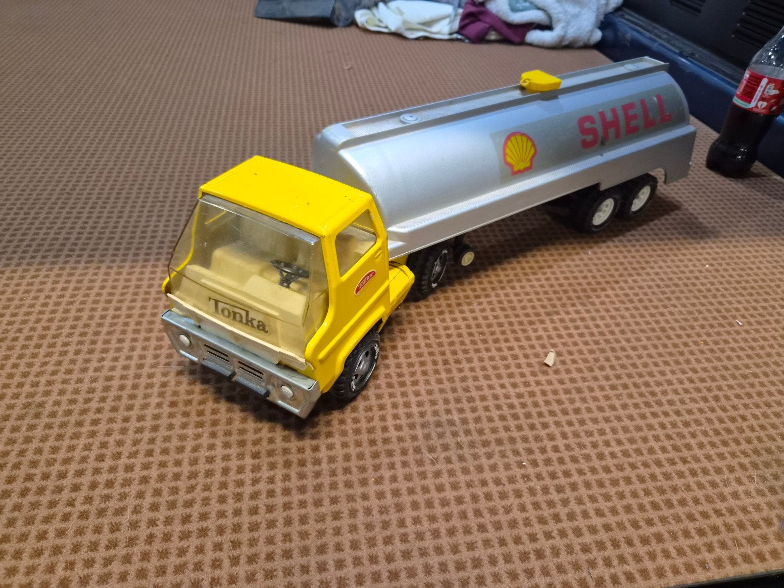 Grote tankwagen shell, Tonka, Ophalen of Verzenden, Zo goed als nieuw, Tonka