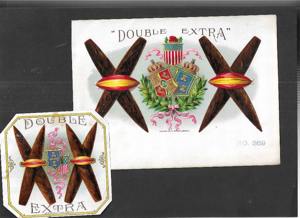 Etiket scan V5424, Verzamelen, Ophalen of Verzenden, Gebruikt, Sigarenbandjes