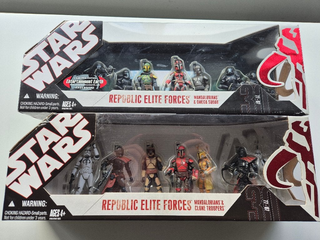 Star Wars TAC Republic Elite Forces Mandalorians EE Exclusiv, Ophalen of Verzenden, Nieuw, Actiefiguurtje