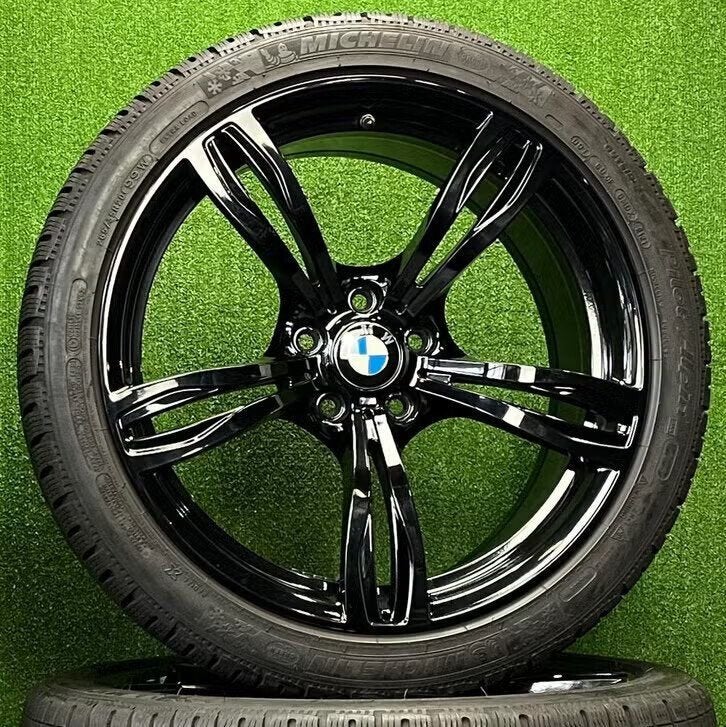 Originele 20 inch BMW 343M velgen met winterbanden M5 F10, Auto-onderdelen, Banden en Velgen, Gebruikt, 295 mm, Banden en Velgen