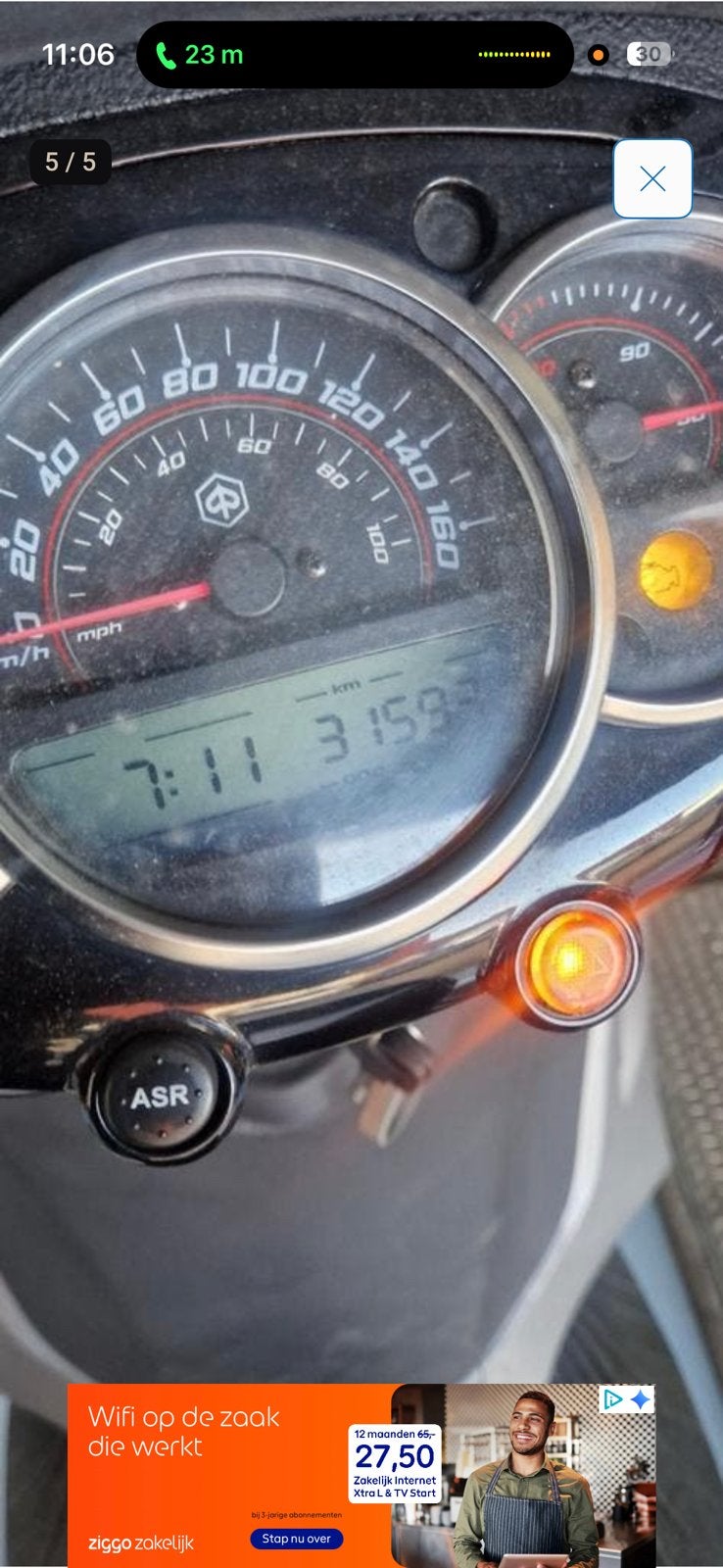 Piaggio beverly 2012 350cc abs, Ophalen of Verzenden, Zo goed als nieuw, Overige typen, Piaggio