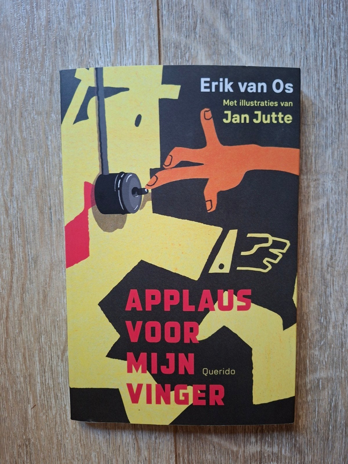 Applaus voor mijn vinger - Erik van Os & Jan Jutte, Boeken, Ophalen of Verzenden, Zo goed als nieuw, Erik van Os