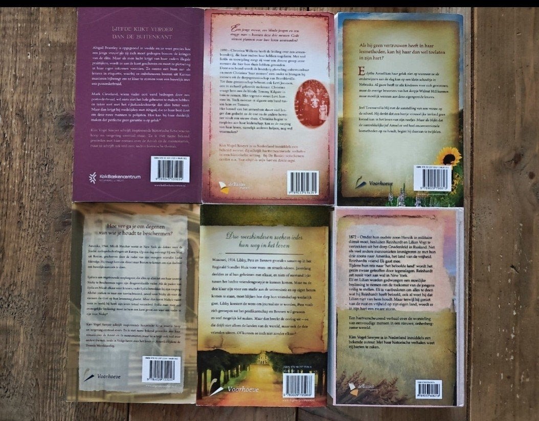 6 Boeken van Kim Vogel Sawyer., Boeken, Romans, Ophalen of Verzenden, Zo goed als nieuw