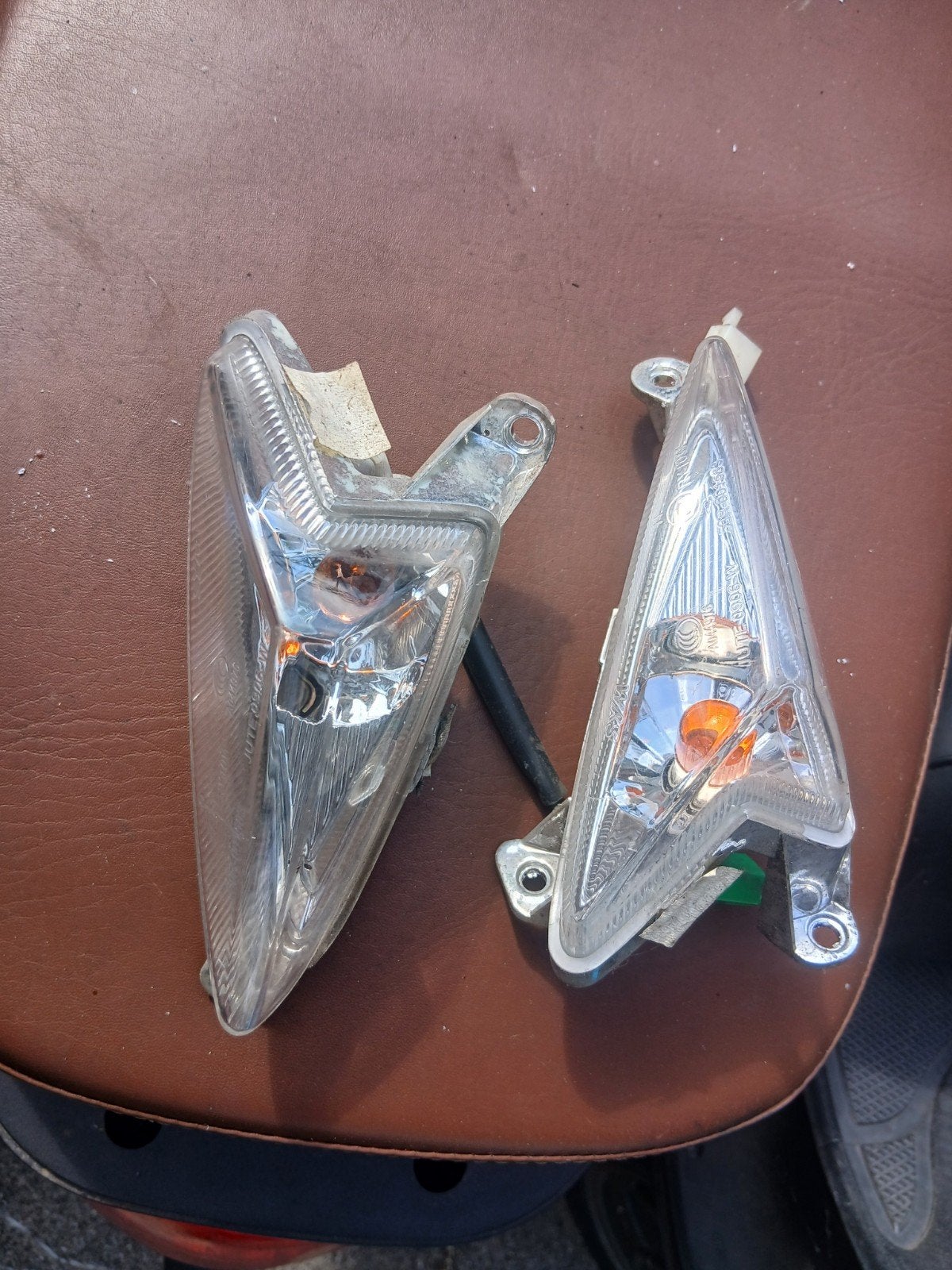 xpro knipperlichten voorzijde 10,- voor de set, Ophalen of Verzenden, Gebruikt, Overige typen, Overige merken