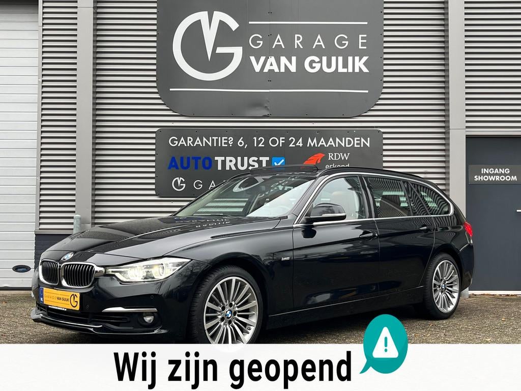 BMW 3-serie Touring 320i Luxury-Line 184PK Automaat,Panodak,, Auto's, Automaat, 1998 cc, Achterwielaandrijving, Zwart