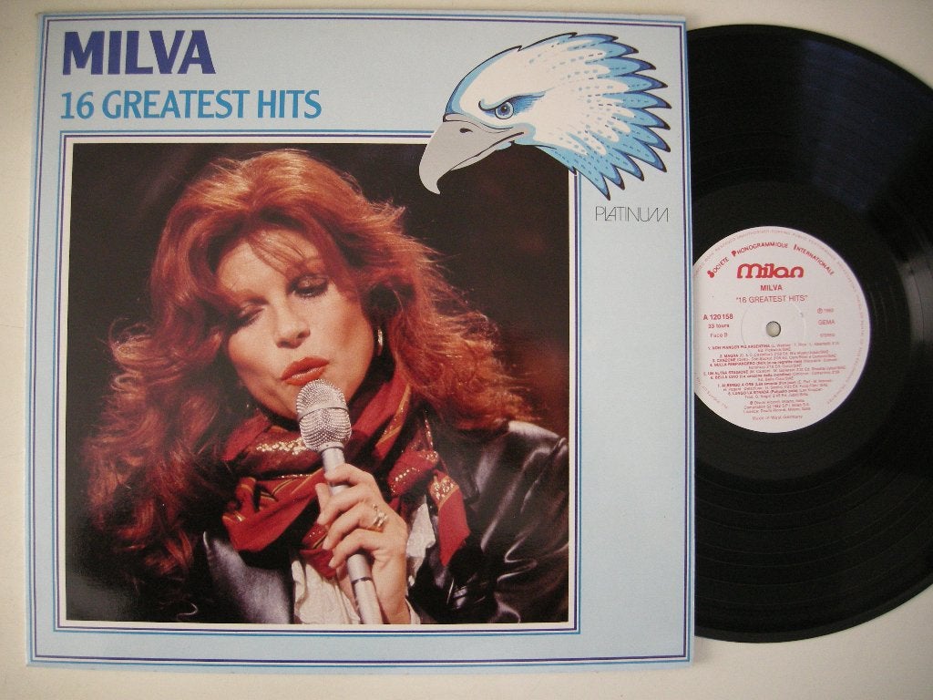 Milva 16 Greatest Hits - LP nieuwst., Ophalen, Zo goed als nieuw, 12 inch, LP