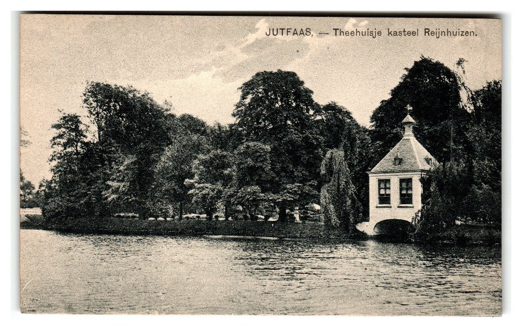 Jutphaas, Theehuisje kasteel Reijnhuizen - Nauta 3231, Ophalen of Verzenden, Voor 1920, Ongelopen, Utrecht