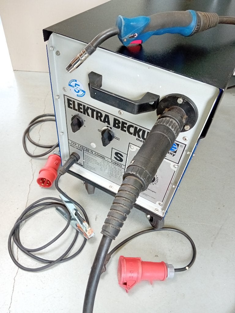 Hekwerk Plaatwerk Constructie Elektra Beckum 170 30 TL Combi, Ophalen, Zo goed als nieuw, IJzer, Overige typen