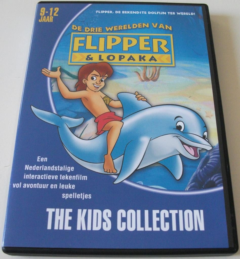 PC Game *** FLIPPER & LOPAKA *** Drie Werelden van Flipper, Puzzel en Educatief, 1 speler, Ophalen of Verzenden, Zo goed als nieuw