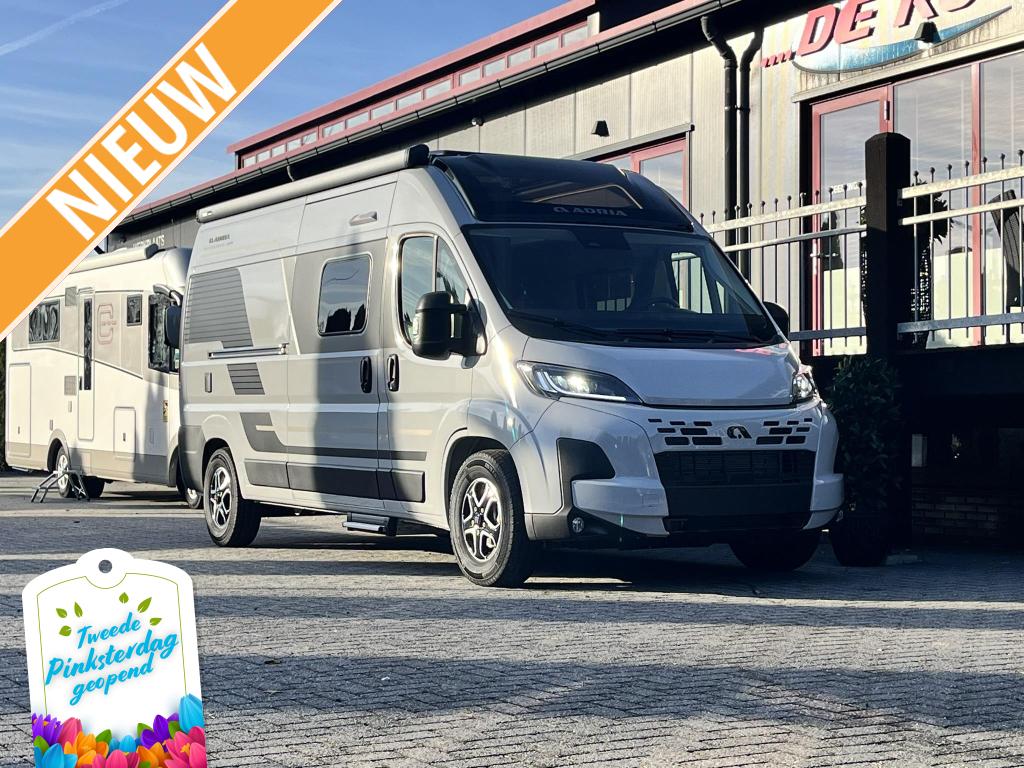 Adria Twin Supreme 600 SPB Automaat - Panoramaraam - KORTING, Fiat, Tot en met 2, Bedrijf, Diesel