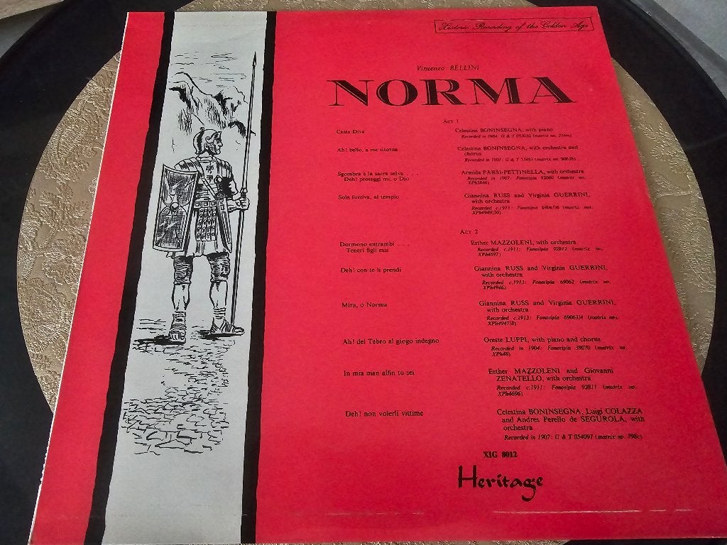 Bellini – Norma (Historic Recordings of the Golden Age), Gebruikt, Overige formaten, Overige typen, Ophalen of Verzenden