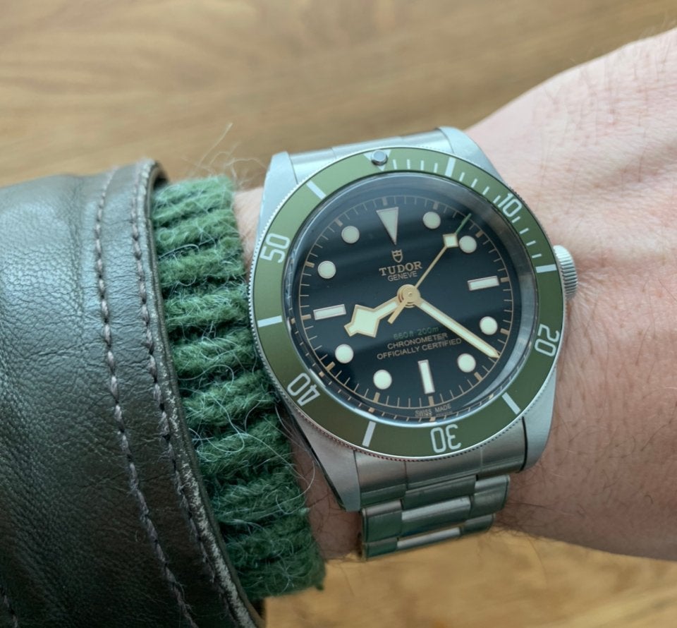 Tudor Black Bay Harrods, Staal, Polshorloge, Zo goed als nieuw, Ophalen