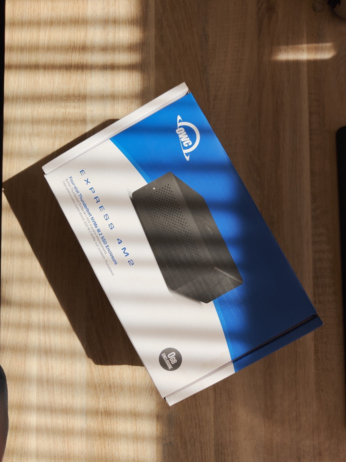 OWC Express 4m2 Thunderbolt NVMe SSD Behuizing, Ophalen of Verzenden, Zo goed als nieuw