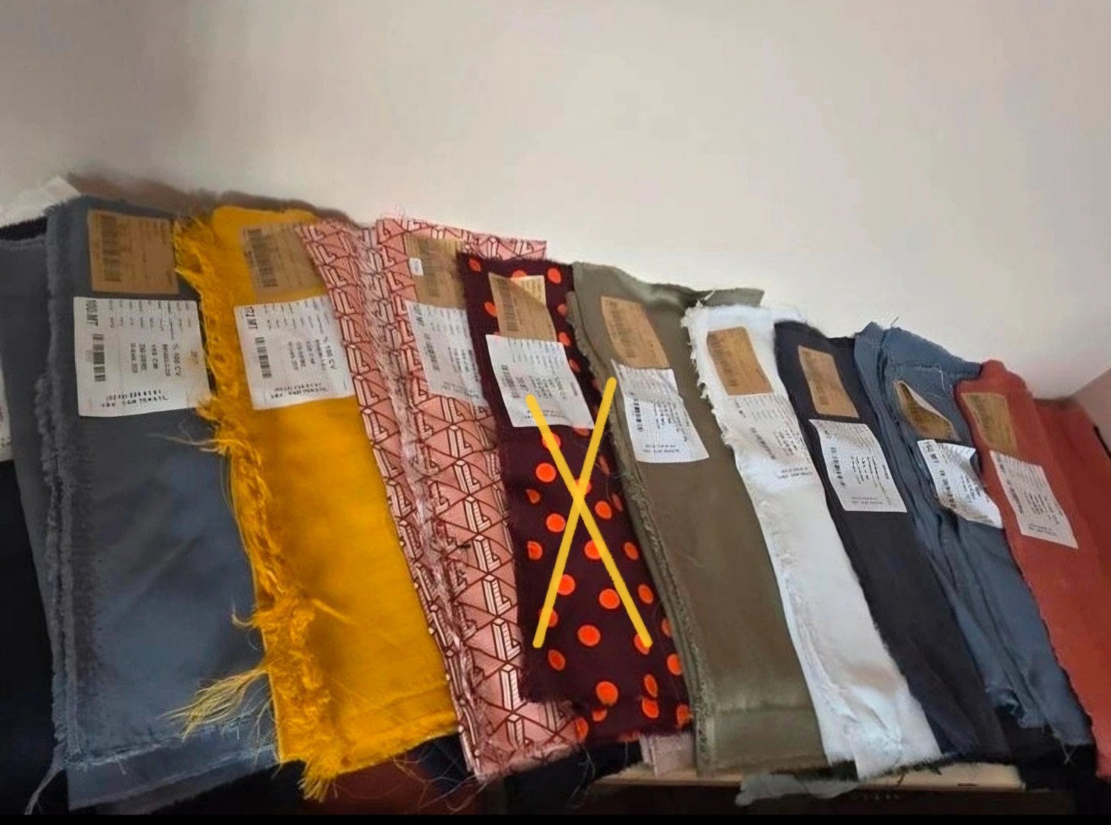 Grote partij stoffenstalen – diverse afmetingen | DIY, Ophalen, 120 cm of meer, Katoen, Nieuw