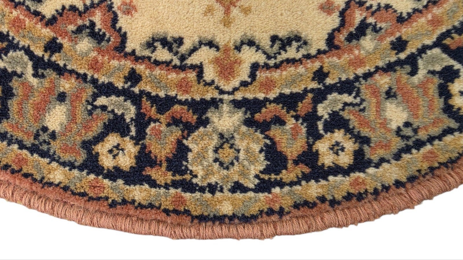 Vintage oosters rond wol vloerkleed medallion 60x60cm, 50 tot 100 cm, Persian, Perzisch, vintage, oosters, hype, Rond, Www.hypepopup.nl