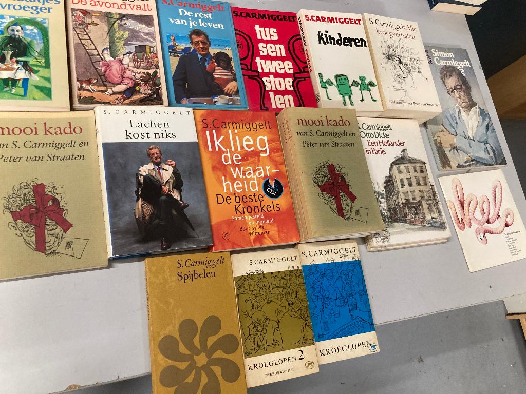 T.K nog ca. 50 Boeken van Simon Carmiggelt zie actuele lijst, Boeken, Ophalen of Verzenden, Gelezen, Simon Carmiggelt, Nederland