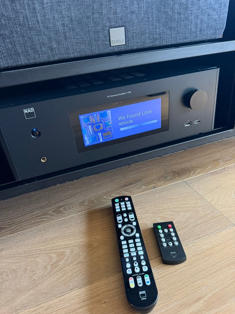 NAD T778 AV Receiver – Nieuwstaat, Zo goed als nieuw, 120 watt of meer, Ophalen, Overige merken