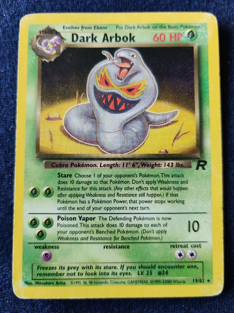 Dark Arbok - Team Rocket 19/82 - Good, Ophalen of Verzenden, Nieuw