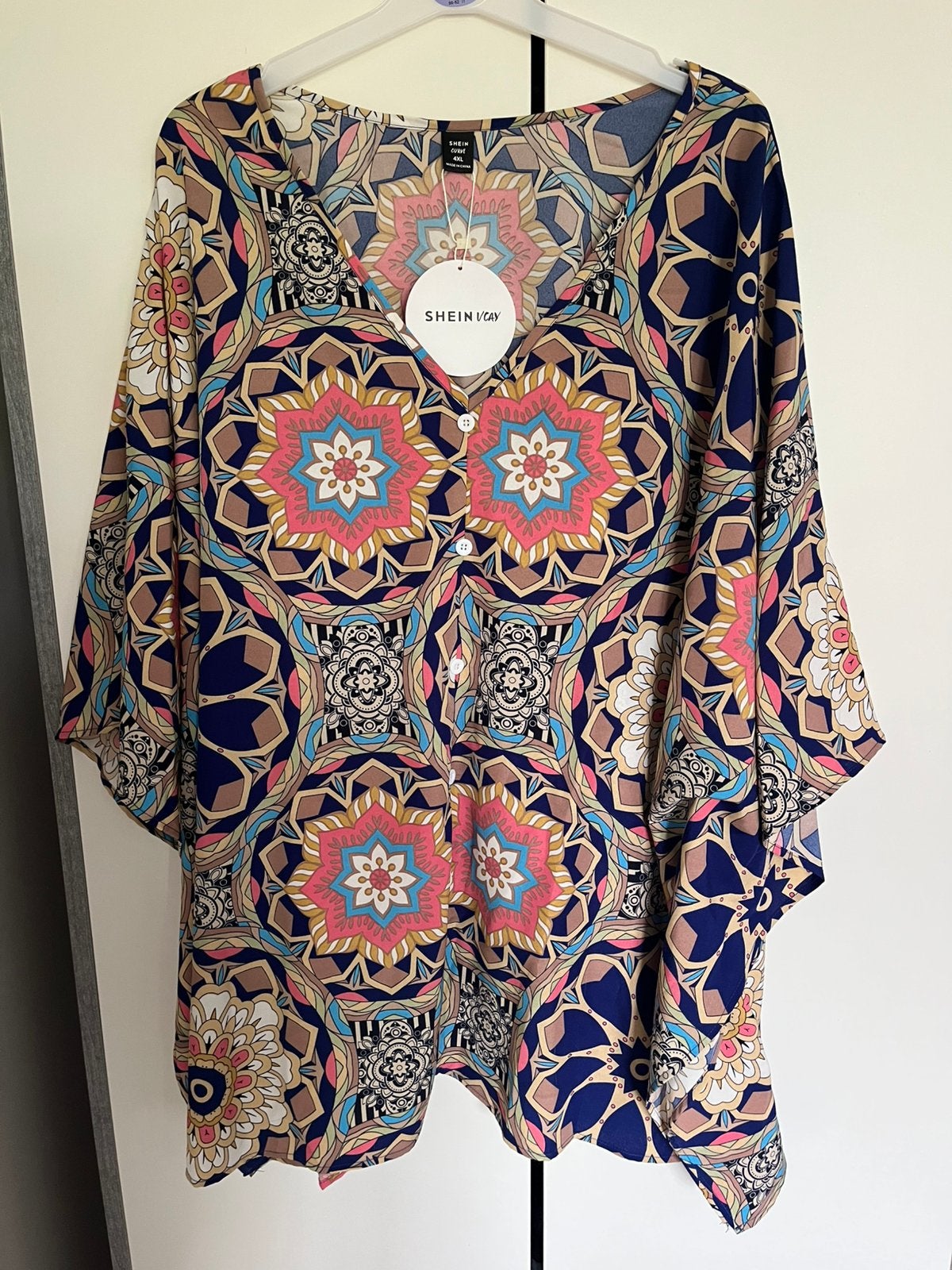 Tuniek - maat 4XL (nieuw met prijskaartje), Ophalen of Verzenden, Nieuw, Beige, Blouse of Tuniek