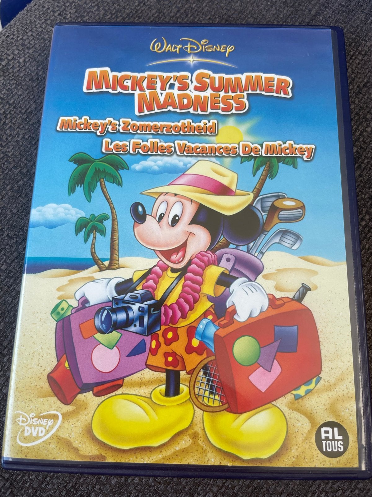 Mickey's Zomerzotheid - Disney DVD, Alle leeftijden, Nederlands, Zo goed als nieuw, Familie