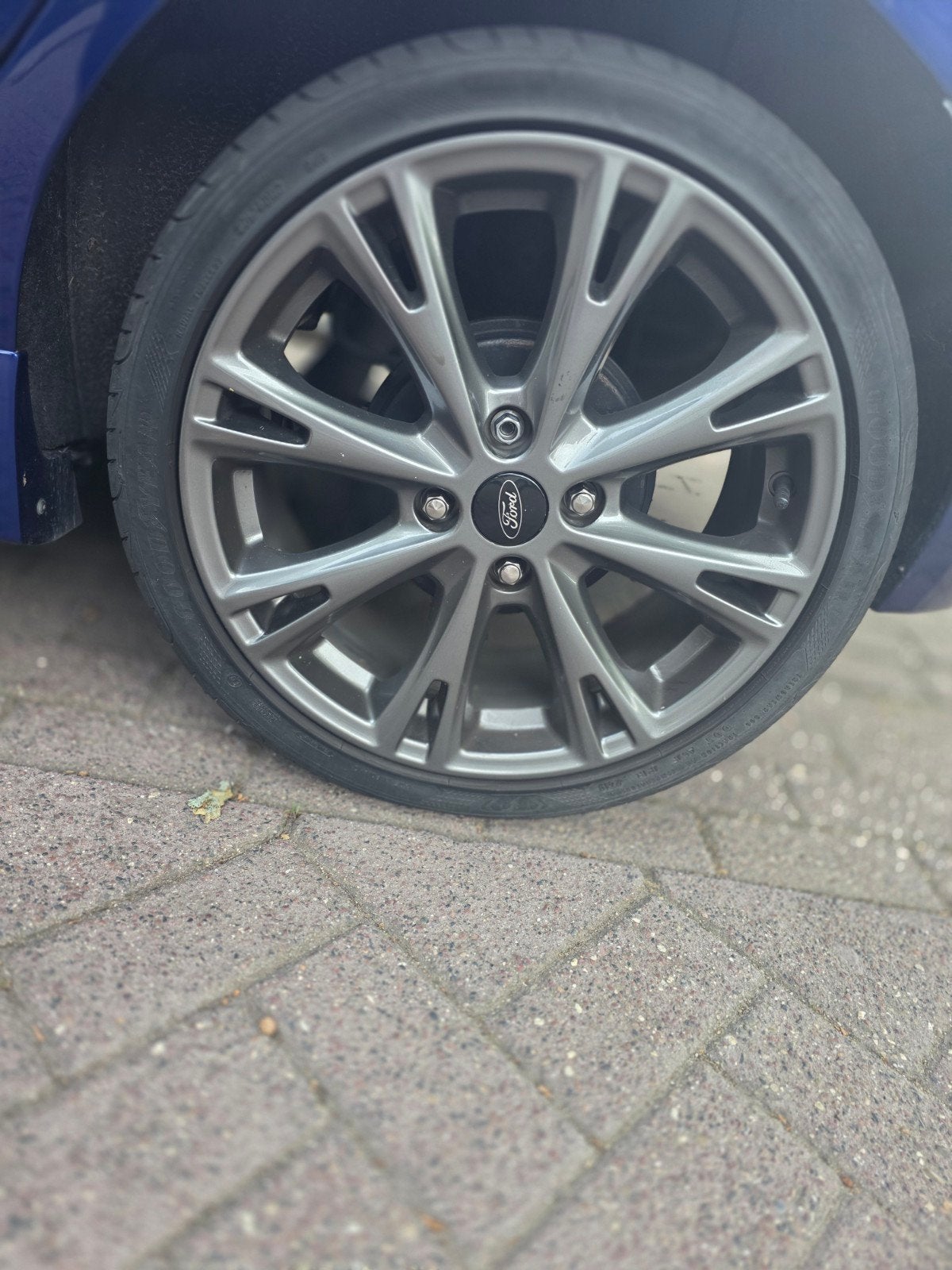 Ford 17 inch ST Velgen met Goodyear banden, Auto-onderdelen, Banden en Velgen, Gebruikt, Banden en Velgen, 17 inch, Personenwagen