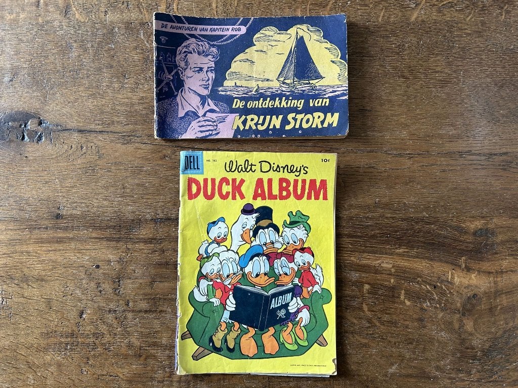 De avonturen van kapitein Rob & Engelse Donald Duck., Boeken, Gelezen, Verzenden, Diverse tekenaars en schrijvers, Meerdere stripboeken