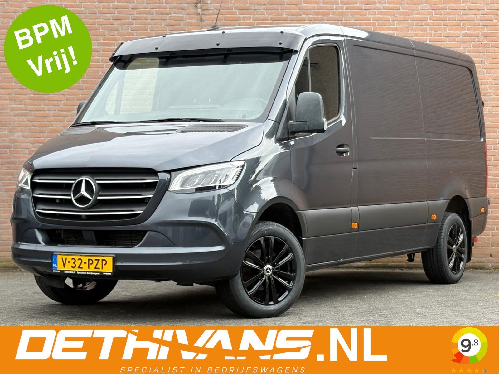 Mercedes-Benz Sprinter 319CDI 3.0V6 L2H1 / LED / M-BUX / 3.5, Auto's, Automaat, Achterwielaandrijving, Gebruikt, 190 pk