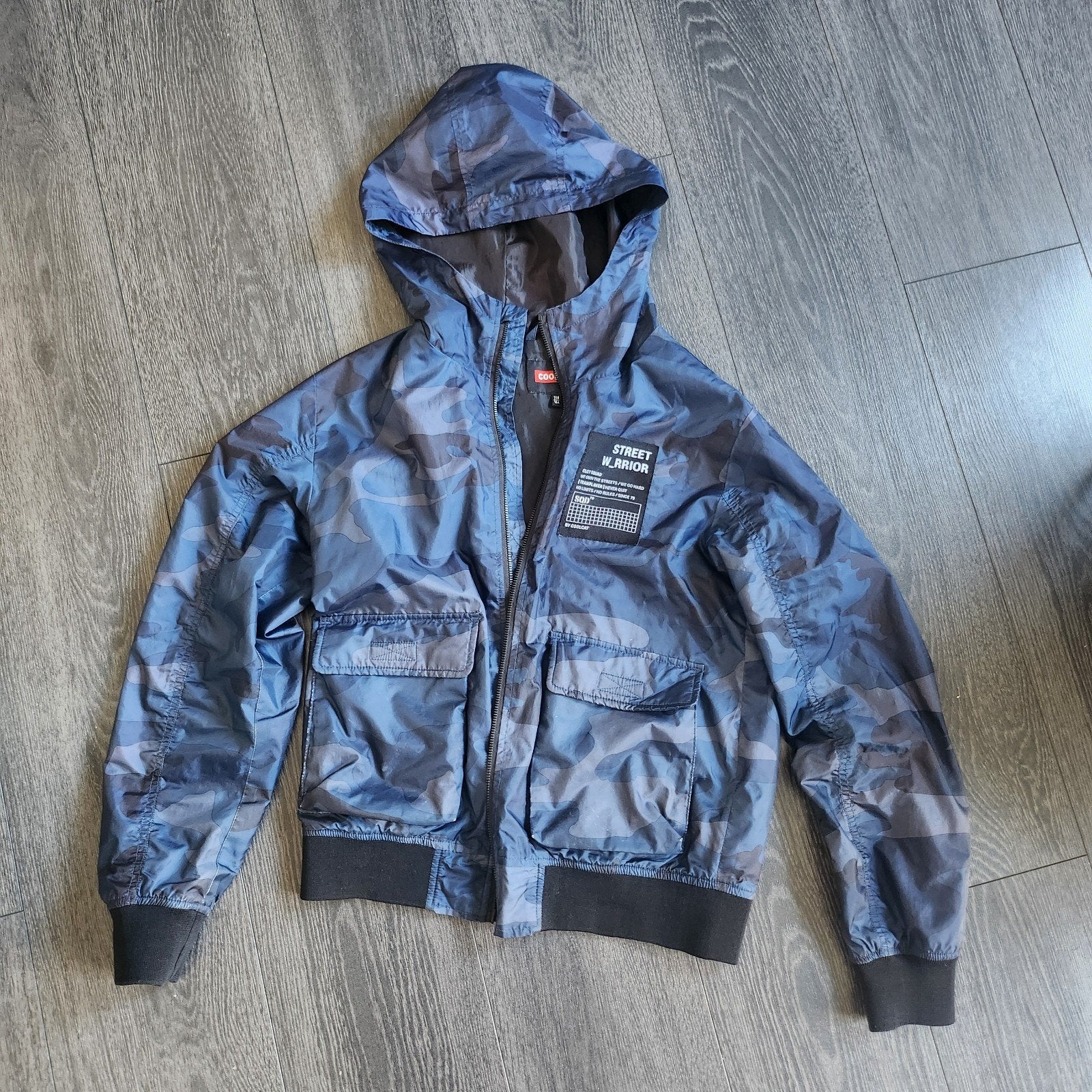 Coolcat camouflage jas maat 158/164, Gebruikt, Coolcat, Ophalen of Verzenden, Jongen