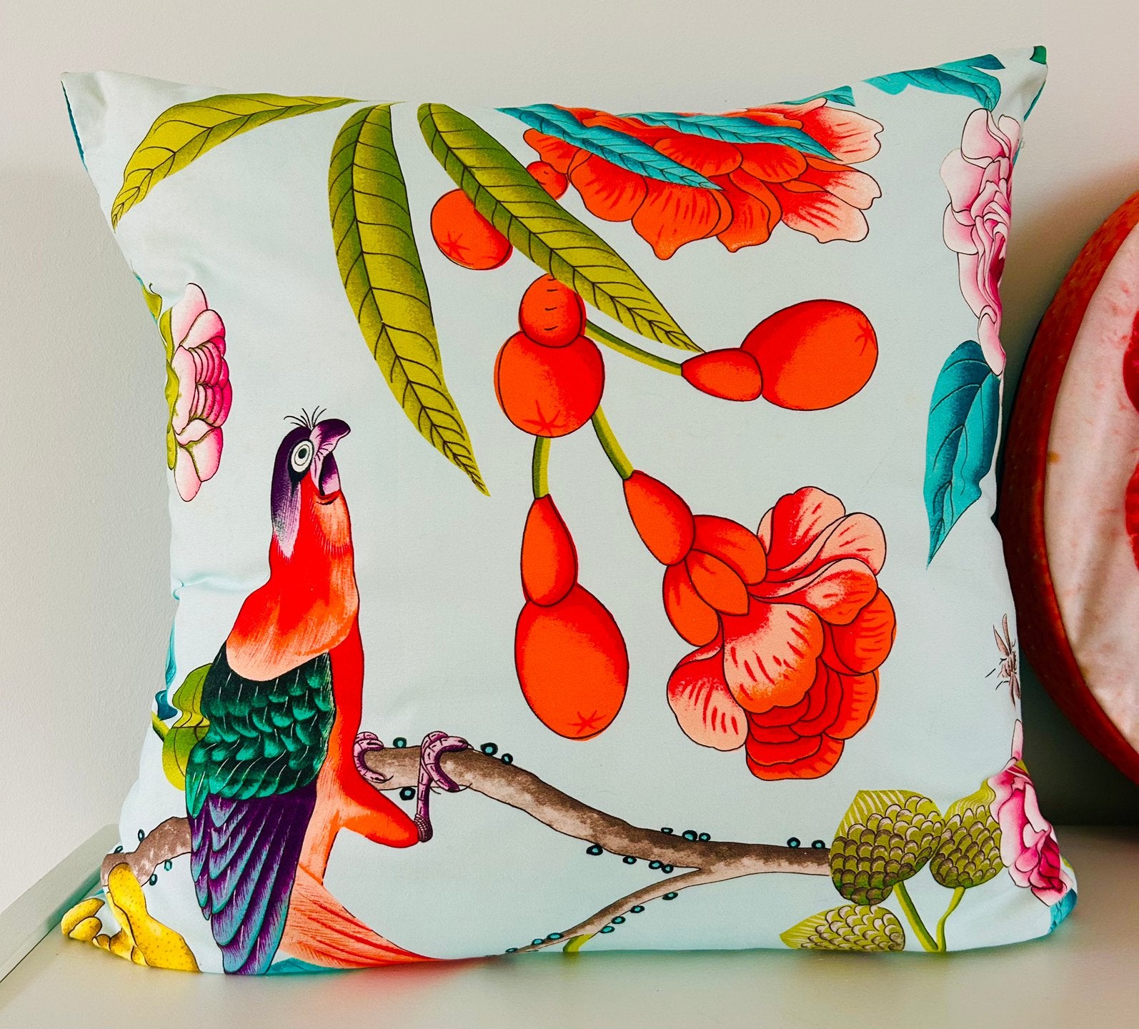 Manuel Canovas sierkussen 50 x 50, Overige merken, Meerkleurig, Vierkant, Ophalen of Verzenden