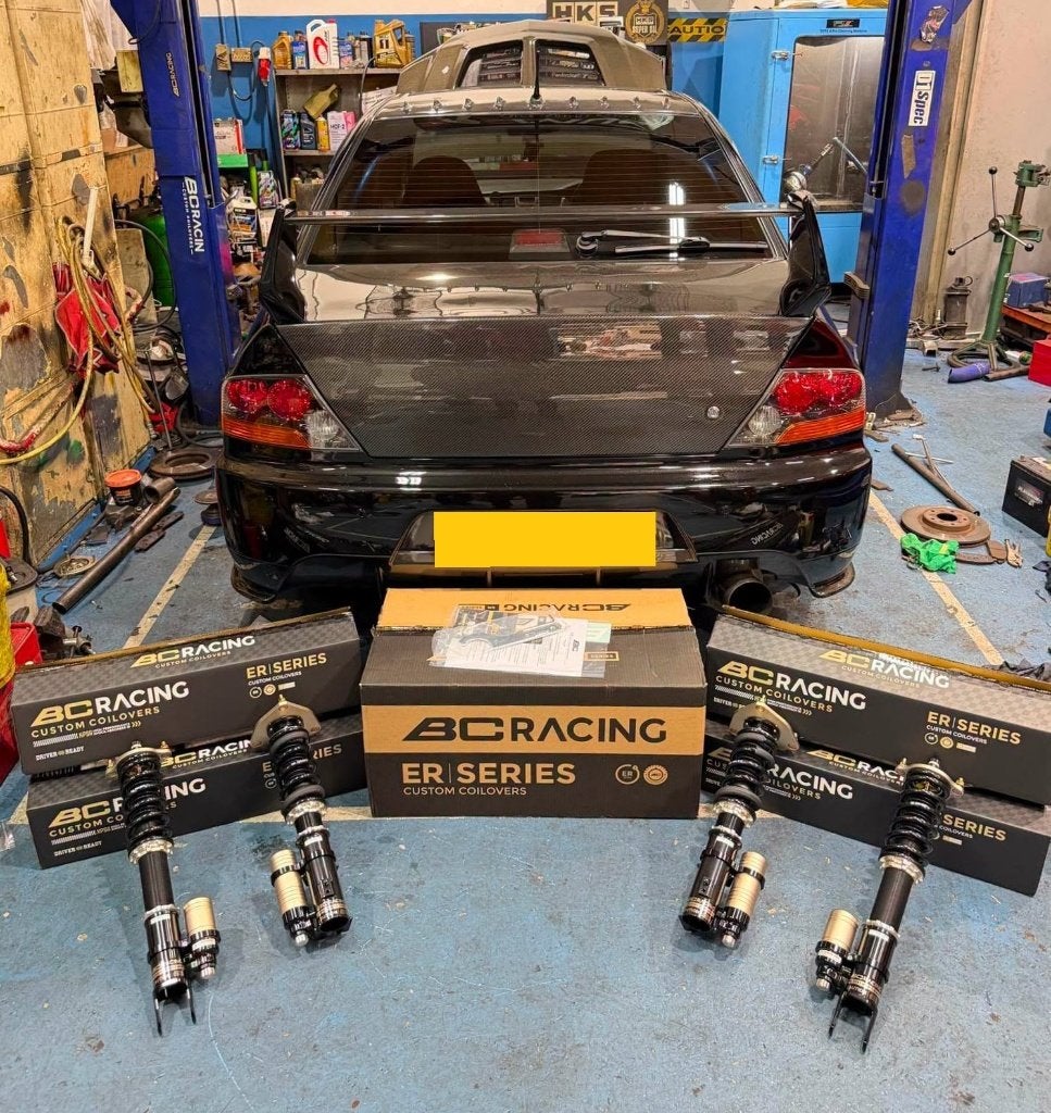 BC Racing ER serie schroefset - Mitsubishi Evolution 7 8 9, Ophalen of Verzenden