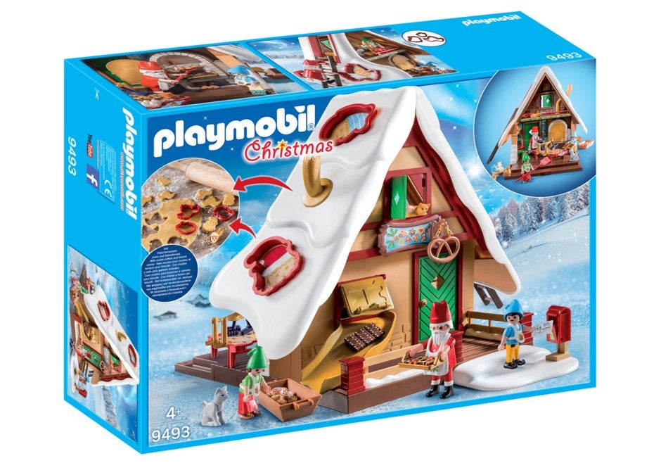 9493 huis van de kerstman / kerstbakkerij / Kerstmis, Ophalen of Verzenden, Nieuw, Complete set