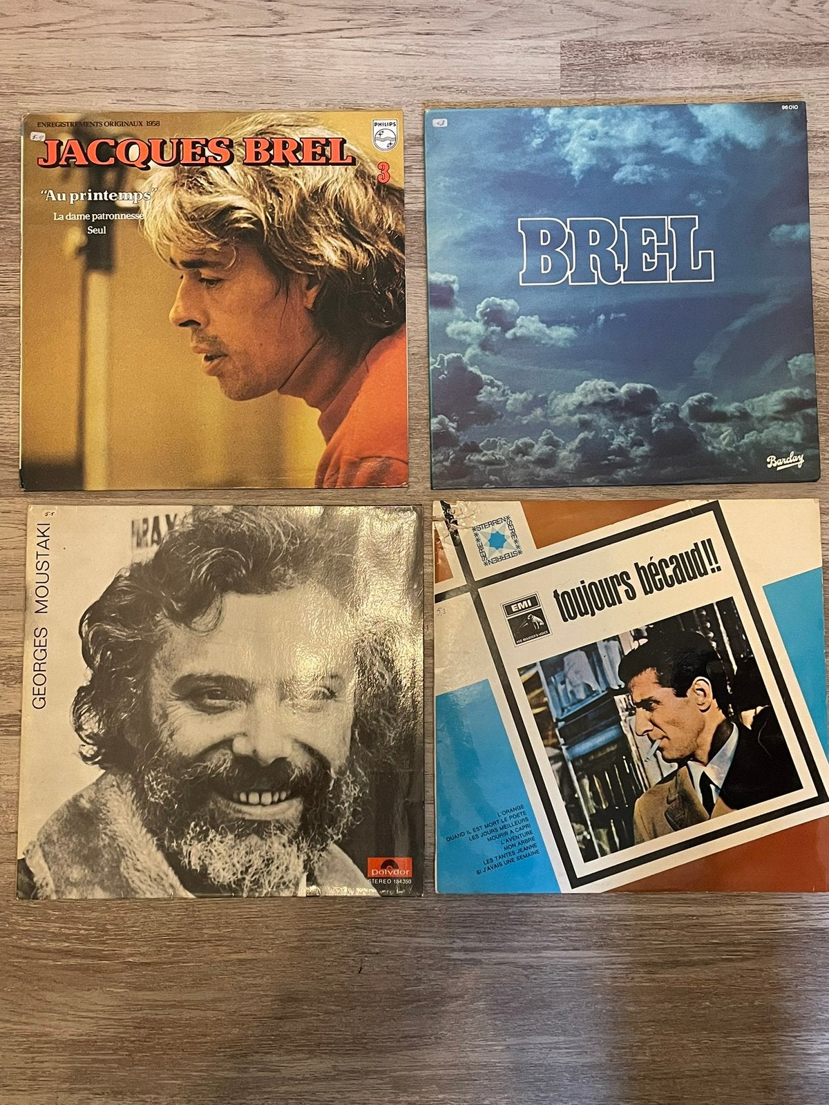 Franse Chansons, Ophalen of Verzenden, Zo goed als nieuw, Overige formaten, Poprock