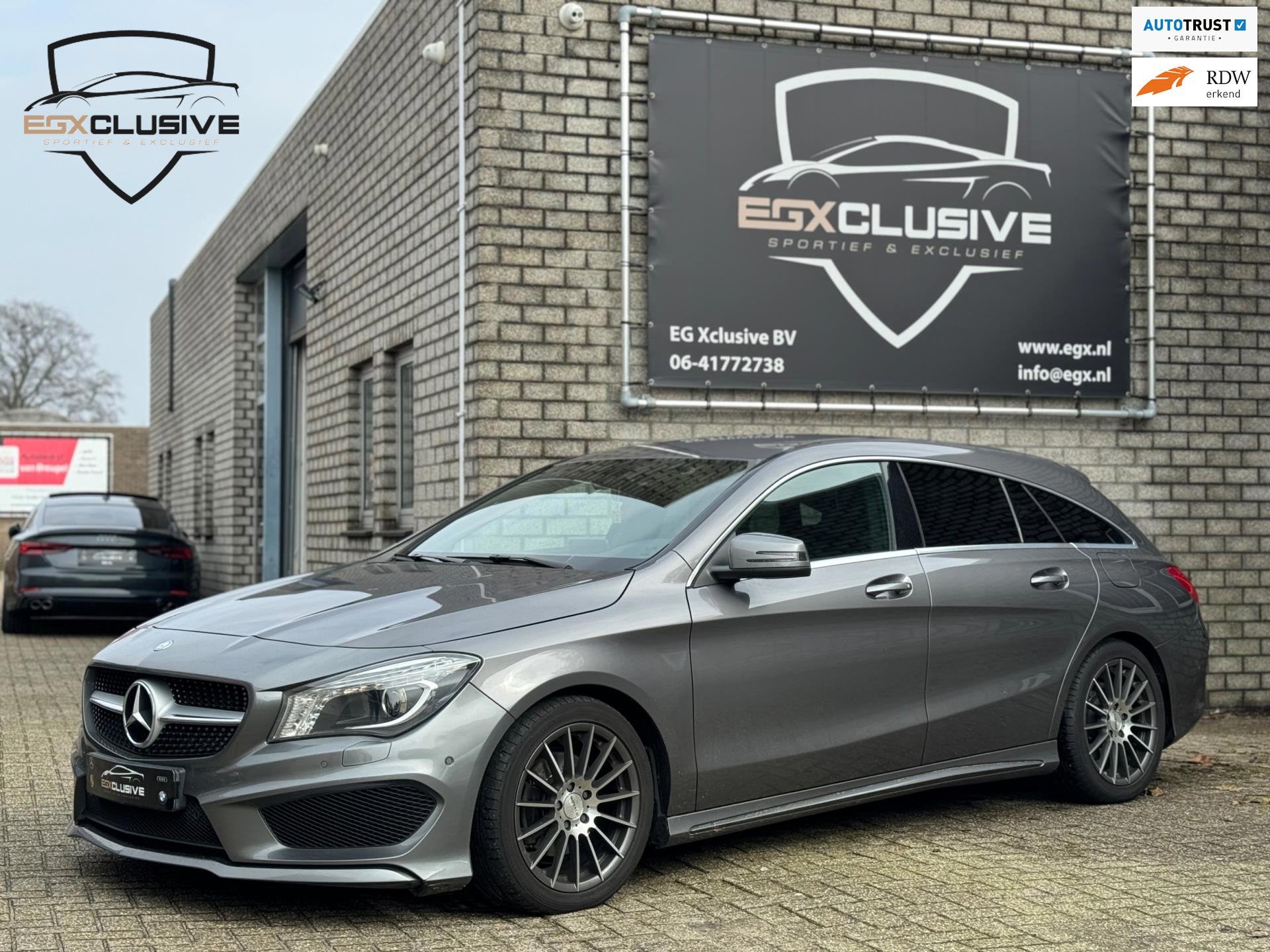 Mercedes-Benz CLA200 Shooting Brake AMG Edition Dealer onder, Auto's, CLA, 730 kg, Gebruikt, 84 €/maand