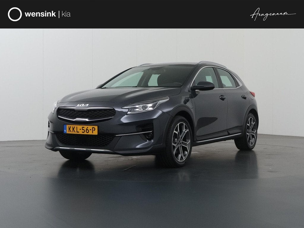 Kia XCeed 1.6 GDi PHEV DynamicPlusLine | Stoel/Stuurwielverw, Auto's, Kia, XCeed, Gebruikt, Leder en Stof, Plug-in hybride