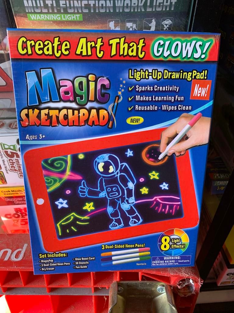 Partij Magic Sketchpad 47 st - Lichtgevend Tekenbord, Ophalen, Nieuw, Knutselen, Met licht