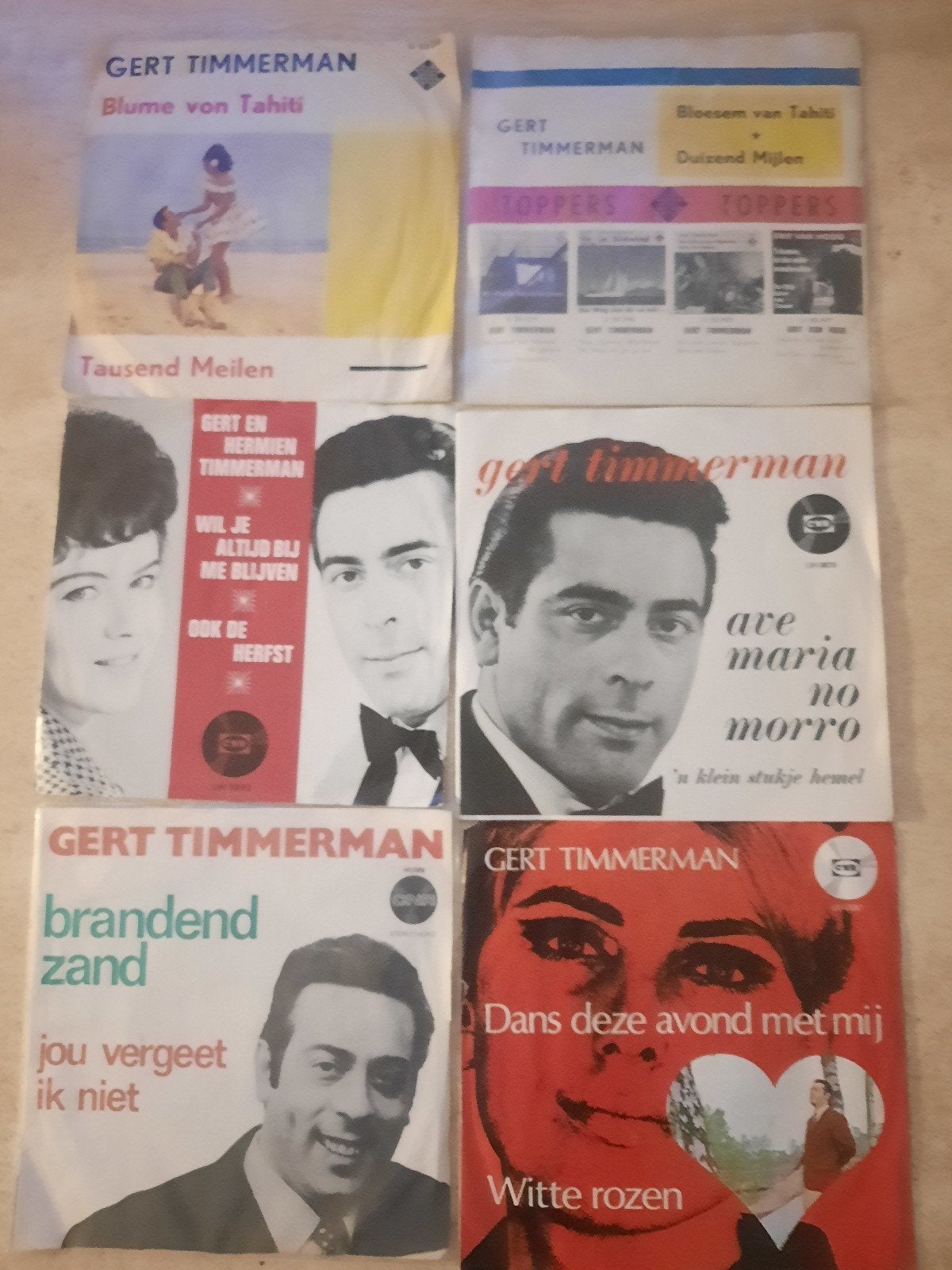 27x vinyl singels van Gert en Hermien, Ophalen of Verzenden, Zo goed als nieuw, Overige formaten, Levenslied of Smartlap