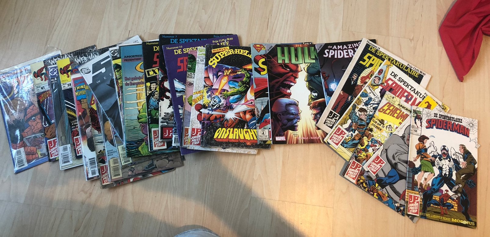 Marvel Comics Nederlands en Engels.Spiderman, Hulk, Batman, Boeken, Strips | Comics, Gelezen, Europa, Ophalen of Verzenden, Meerdere comics