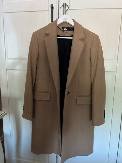 Zara Mantel Camel, Kleding | Dames, Maat 38/40 (M), Bruin, Verzenden, Zara