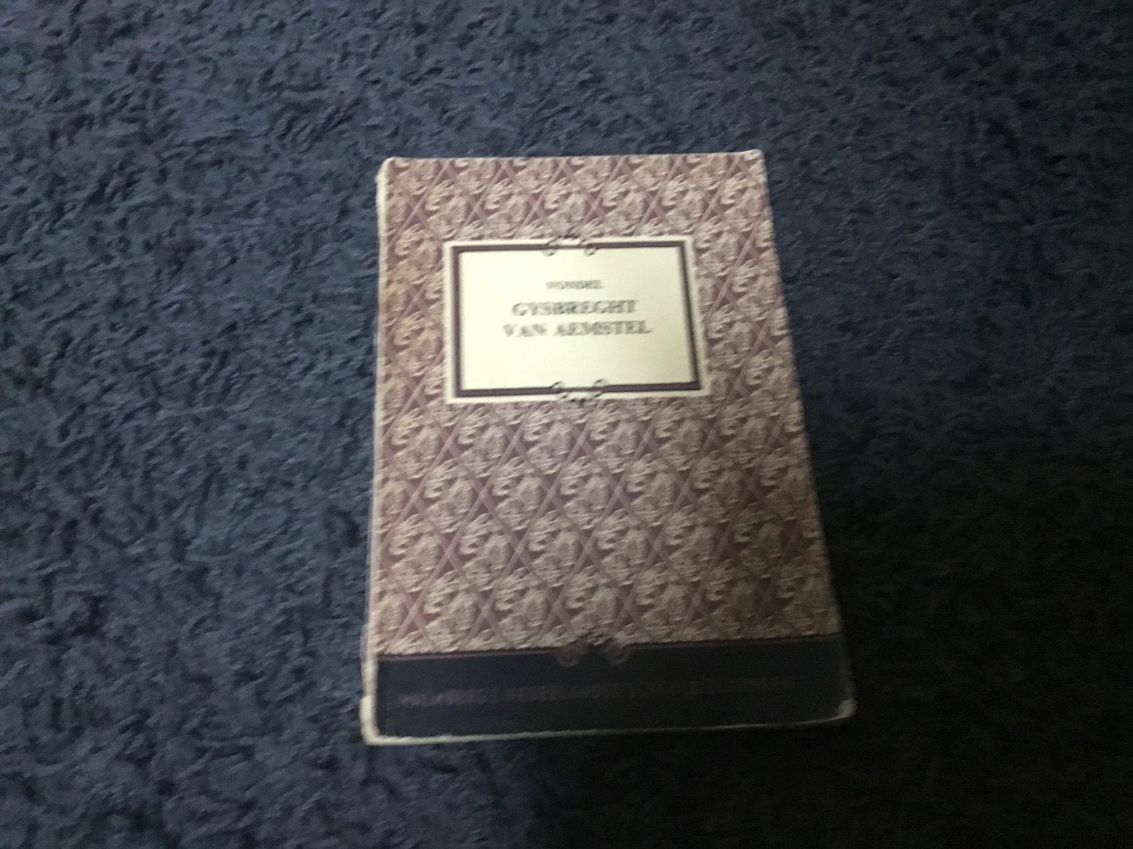 Vondel - Gysbreght van Aemstel (klassiek toneelstuk), Ophalen of Verzenden, Gelezen, Nederland