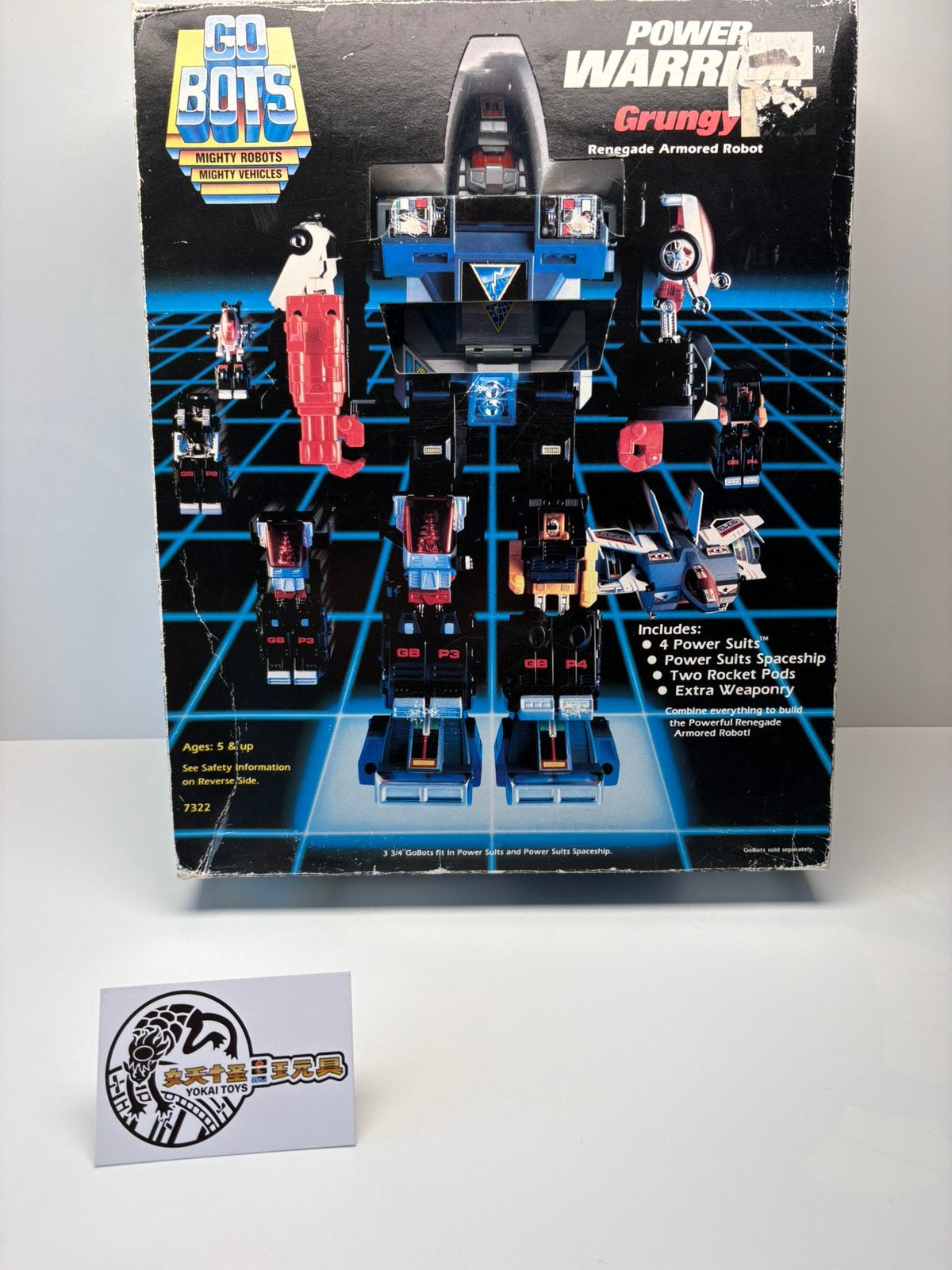 Gobots power warrior combiner, Verzamelen, Transformers, G1, Ophalen of Verzenden, Zo goed als nieuw