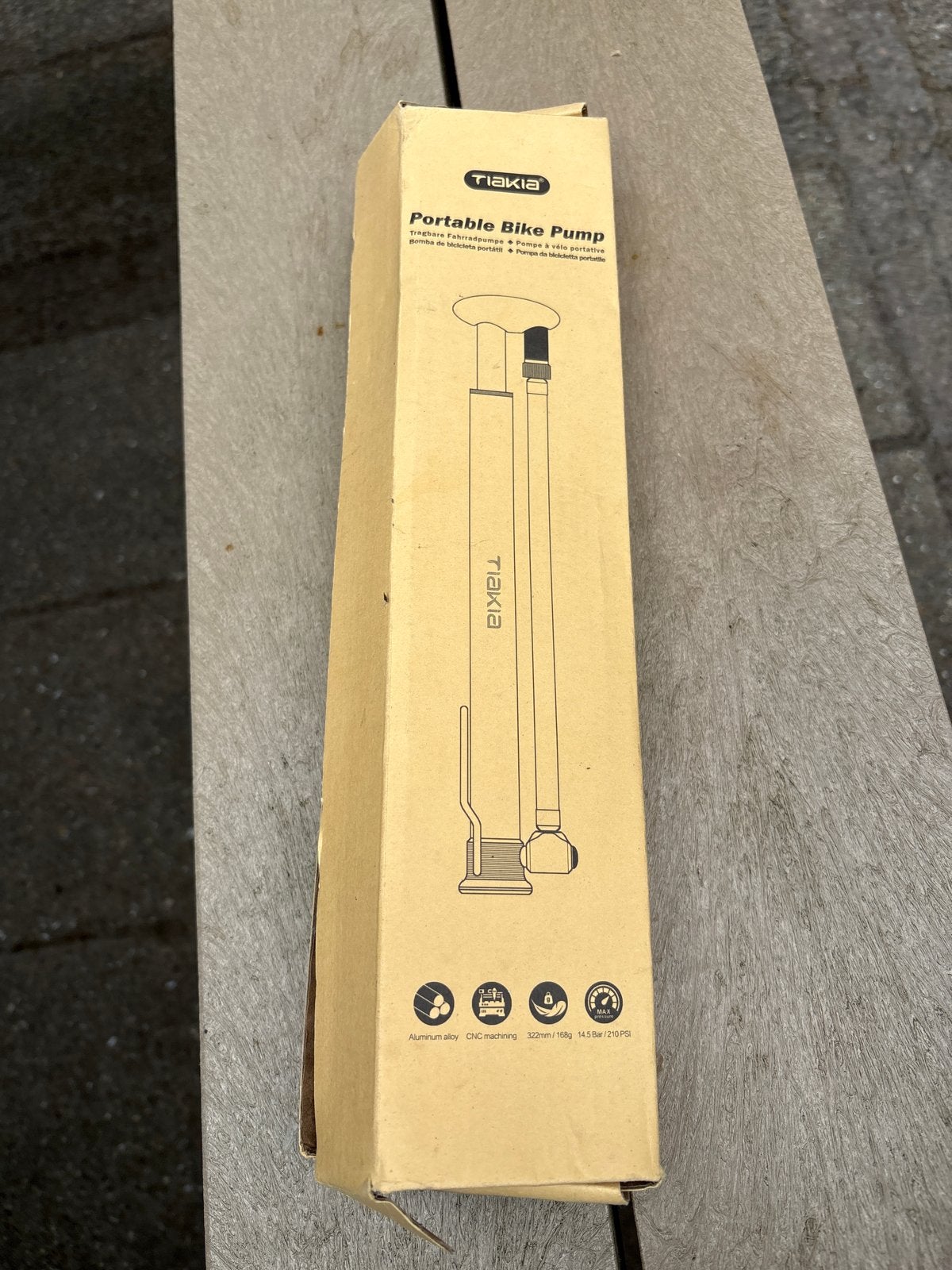 Tiakia Draagbare Fiets Pomp - Nieuw in Doos, Ophalen of Verzenden, Nieuw