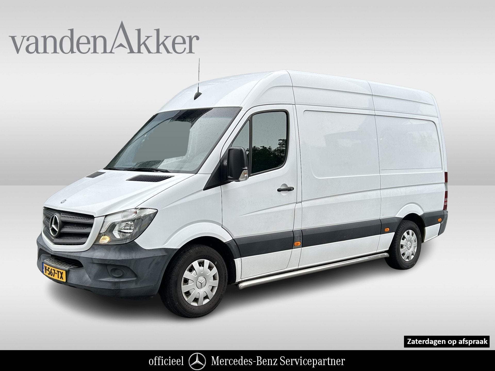 Mercedes-Benz Sprinter 313 2.2 CDI 130 pk L2H2 // Bijrijders, Auto's, Euro 5, Gebruikt, Zwart, 4 cilinders