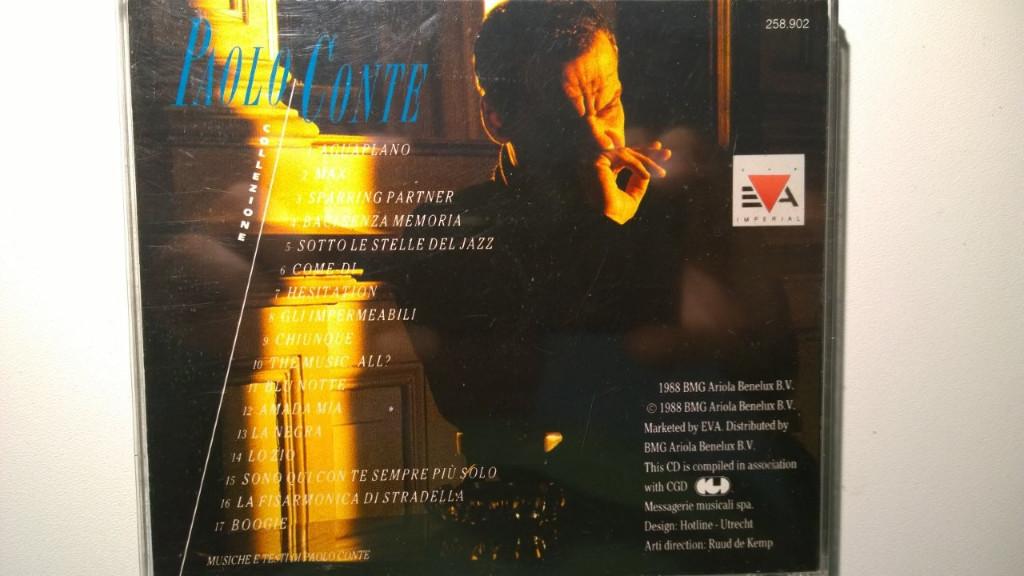 Paolo Conte - Collezione, Ophalen of Verzenden, Zo goed als nieuw, Jazz
